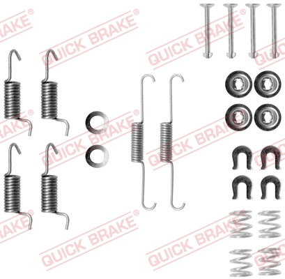 Accessory Kit, parking brake shoes